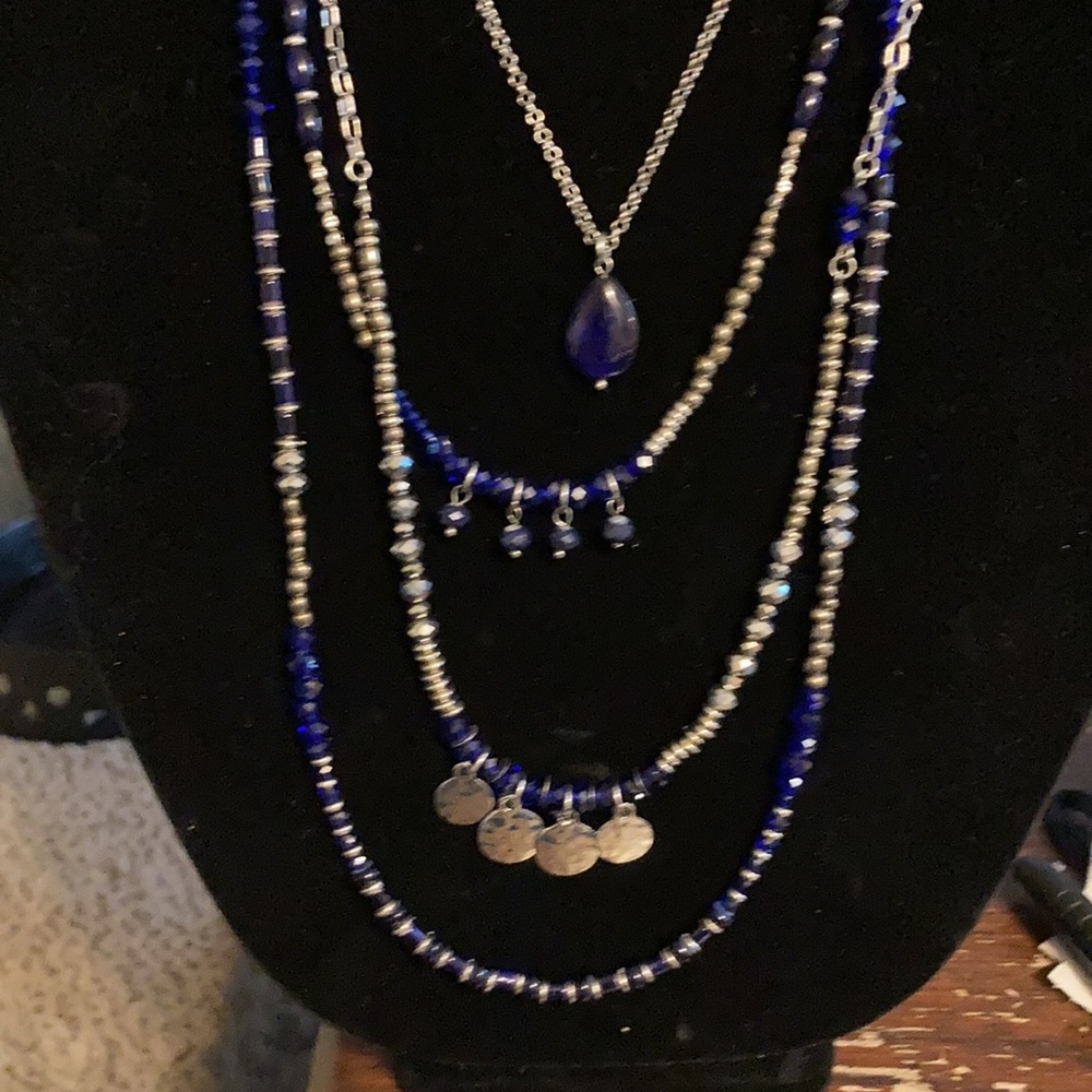 Bundle 2 Long Statement Necklaces - image 2